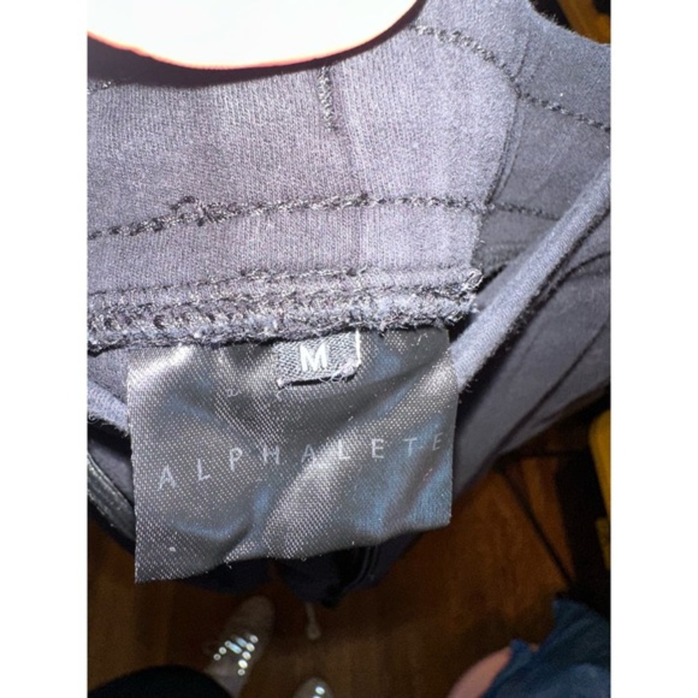 Alphalete Jogger Pants Large Black Mens Sweatpants Athletic‎ Gym Running - Picture 3 of 8